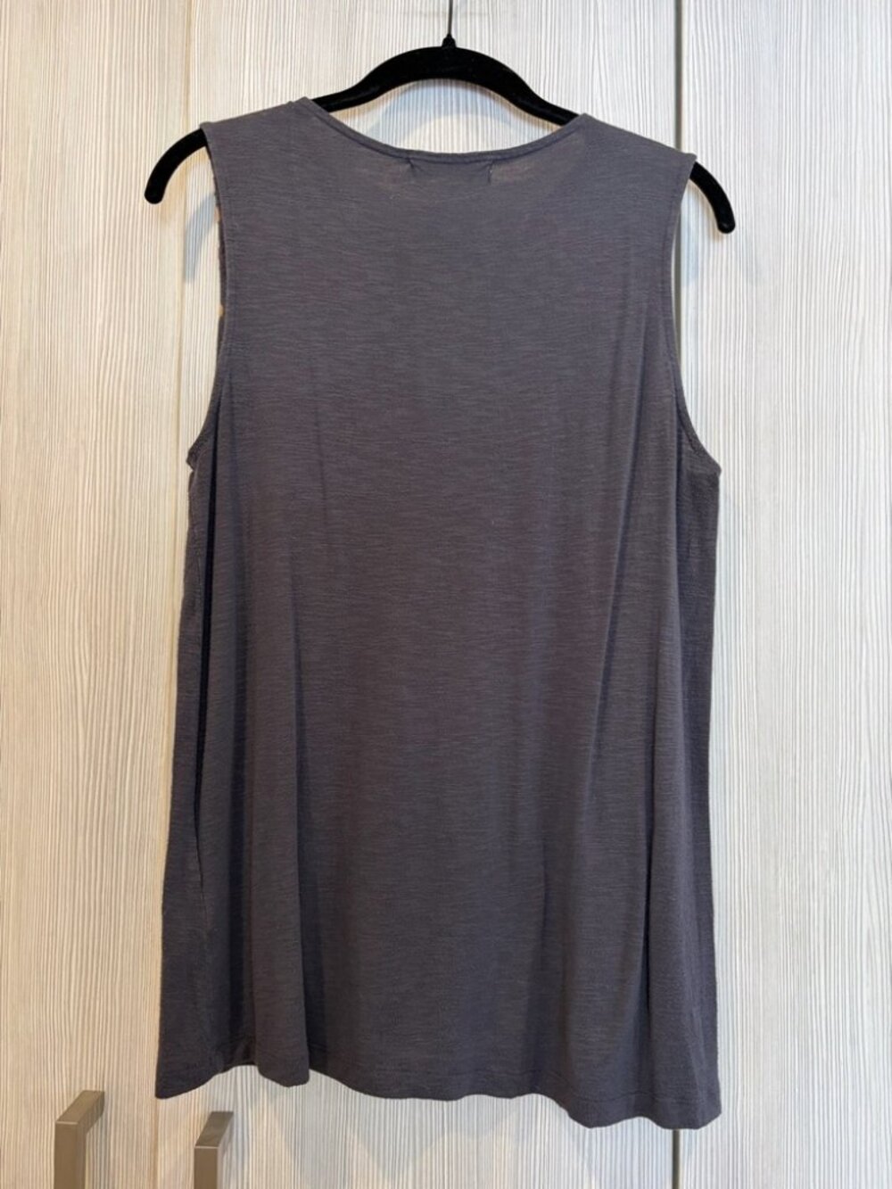 ACOS&A Embroidered Sleeveless Tunic Top Small Oversized Boho Casual Festival